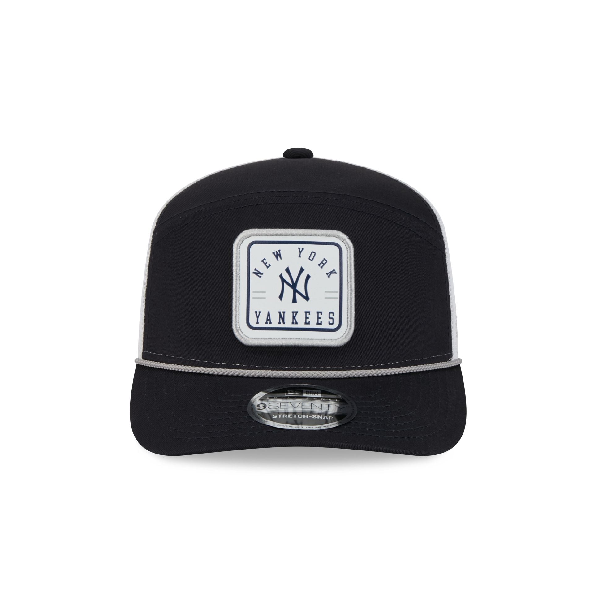 New York Yankees Square Patch Split Panel 9SEVENTY Trucker Hat