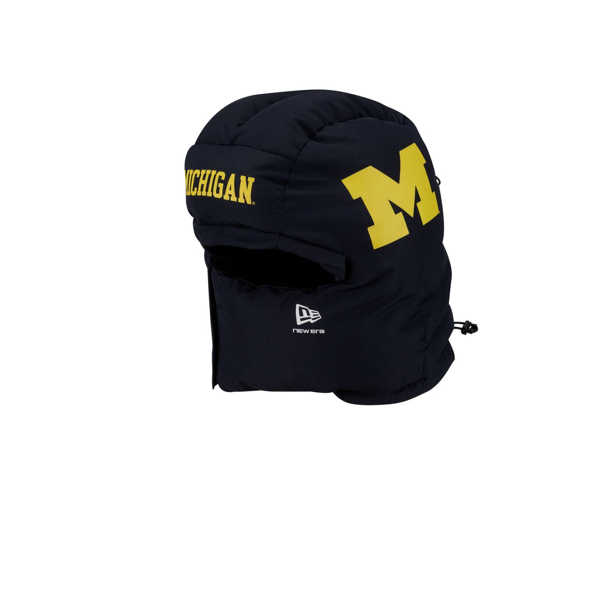Michigan Wolverines Helmet Puffer Hood