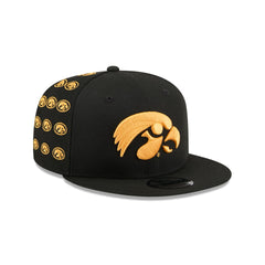 Iowa Hawkeyes Sticker Helmet 9FIFTY Snapback Hat