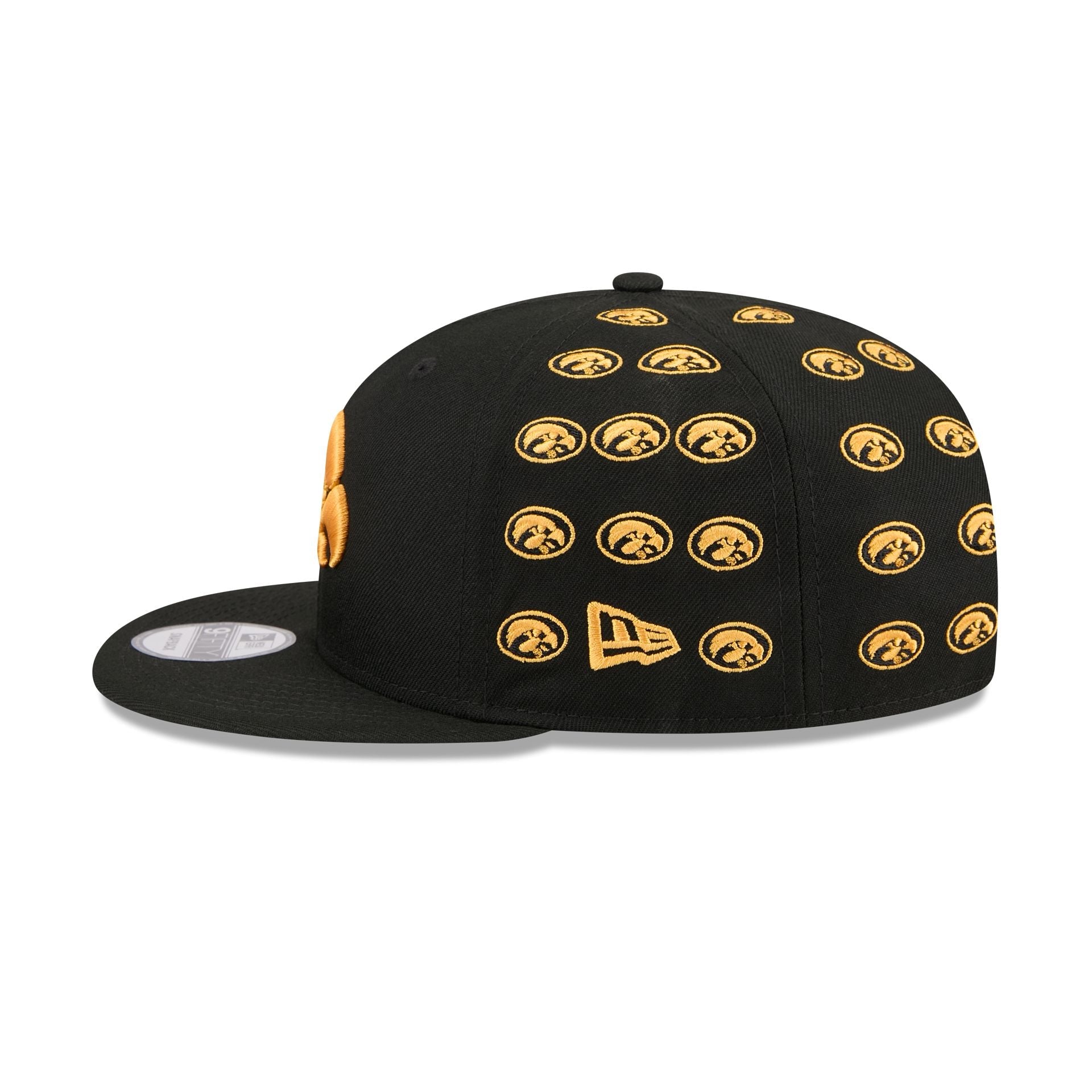 Iowa Hawkeyes Sticker Helmet 9FIFTY Snapback Hat