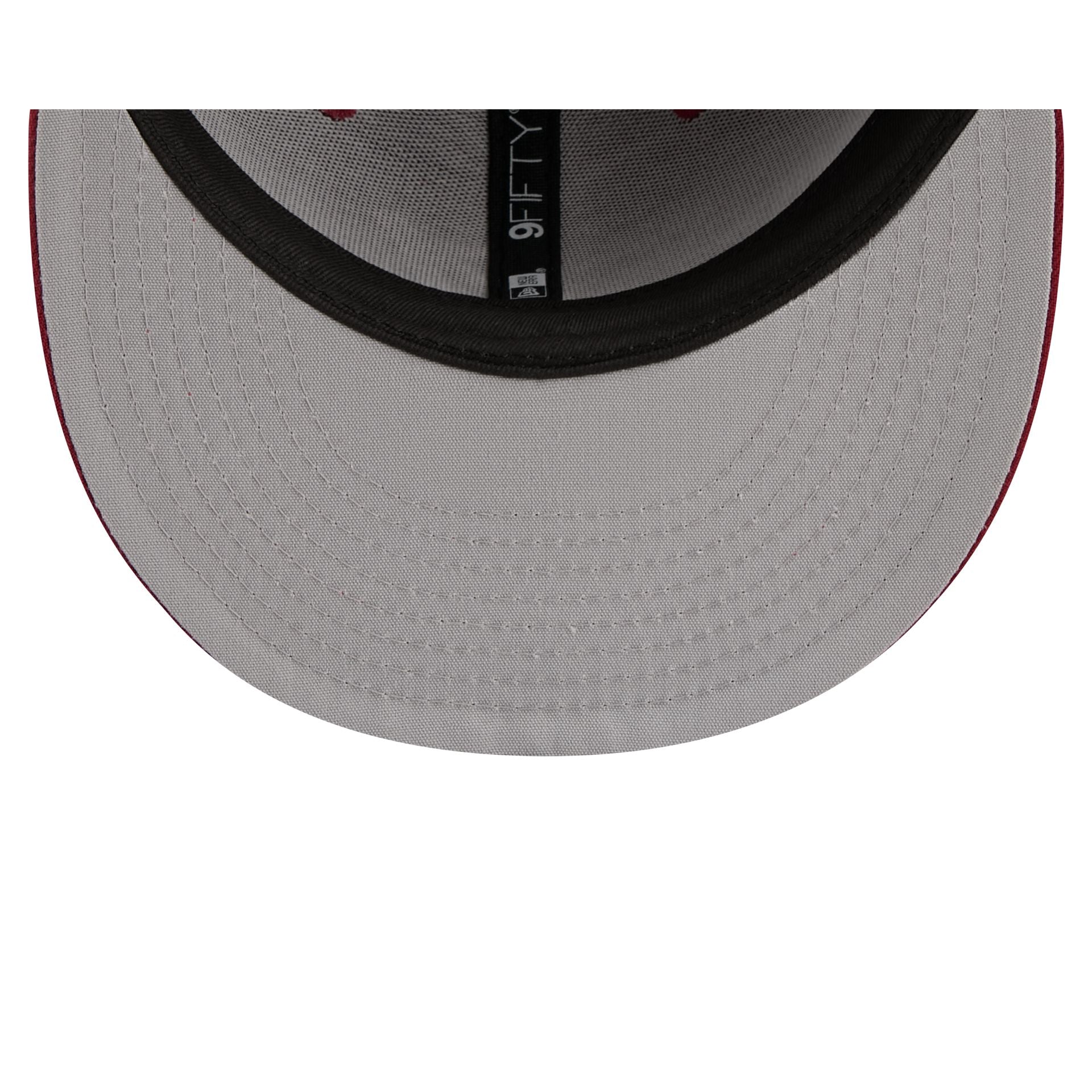 Alabama Crimson Tide Sticker Helmet 9FIFTY Snapback Hat