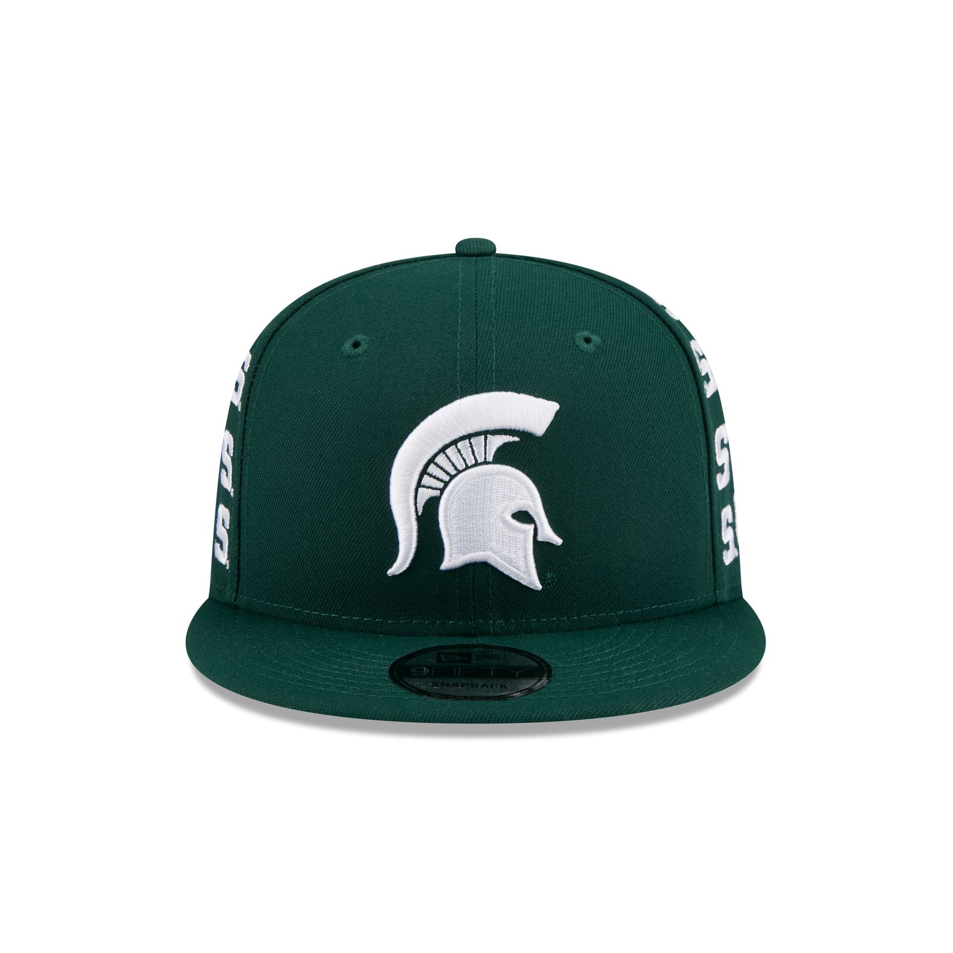 Michigan State Spartans Sticker Helmet 9FIFTY Snapback Hat