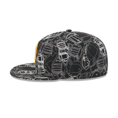 Golden State Warriors Cap Scramble 59FIFTY Fitted Hat