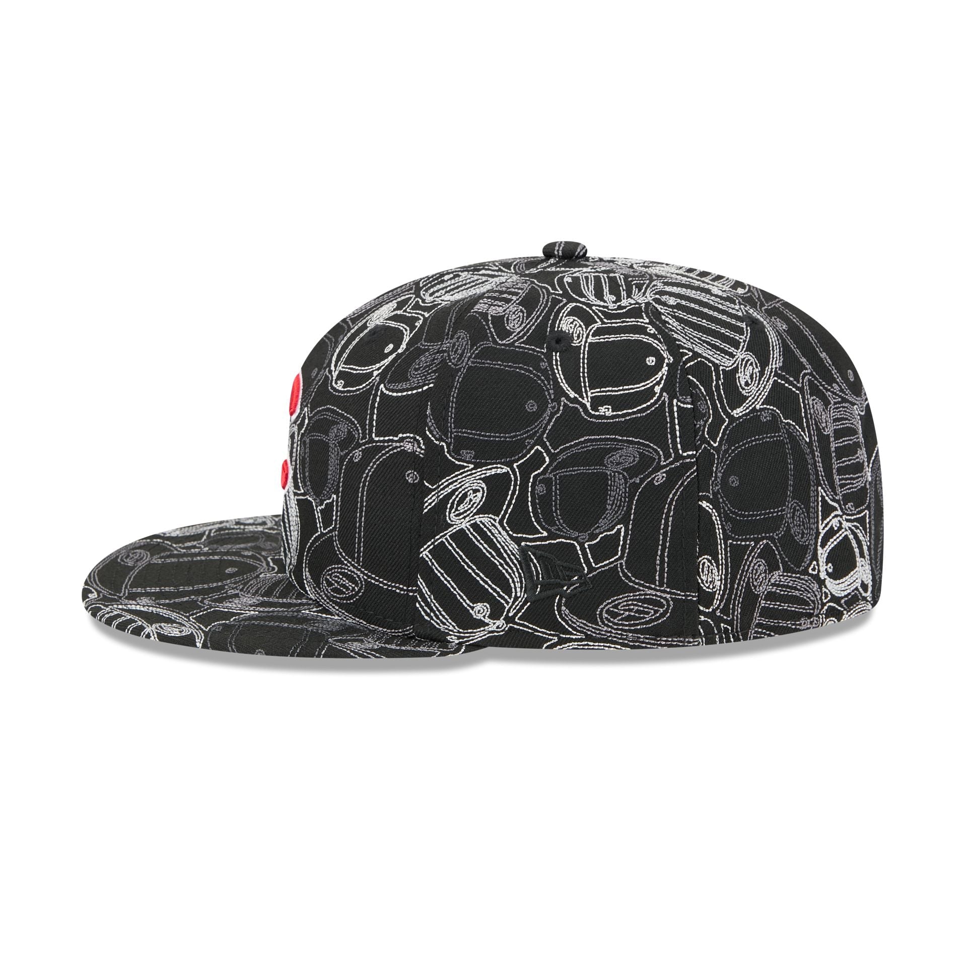 Chicago Cubs Cap Scramble 59FIFTY Fitted Hat