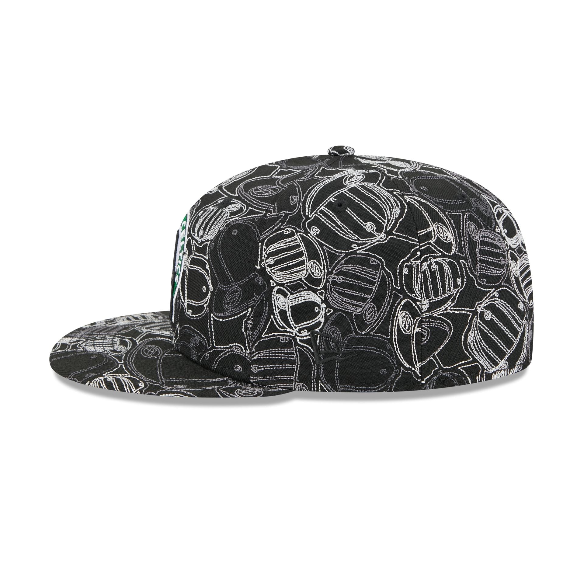 Boston Celtics Cap Scramble 59FIFTY Fitted Hat