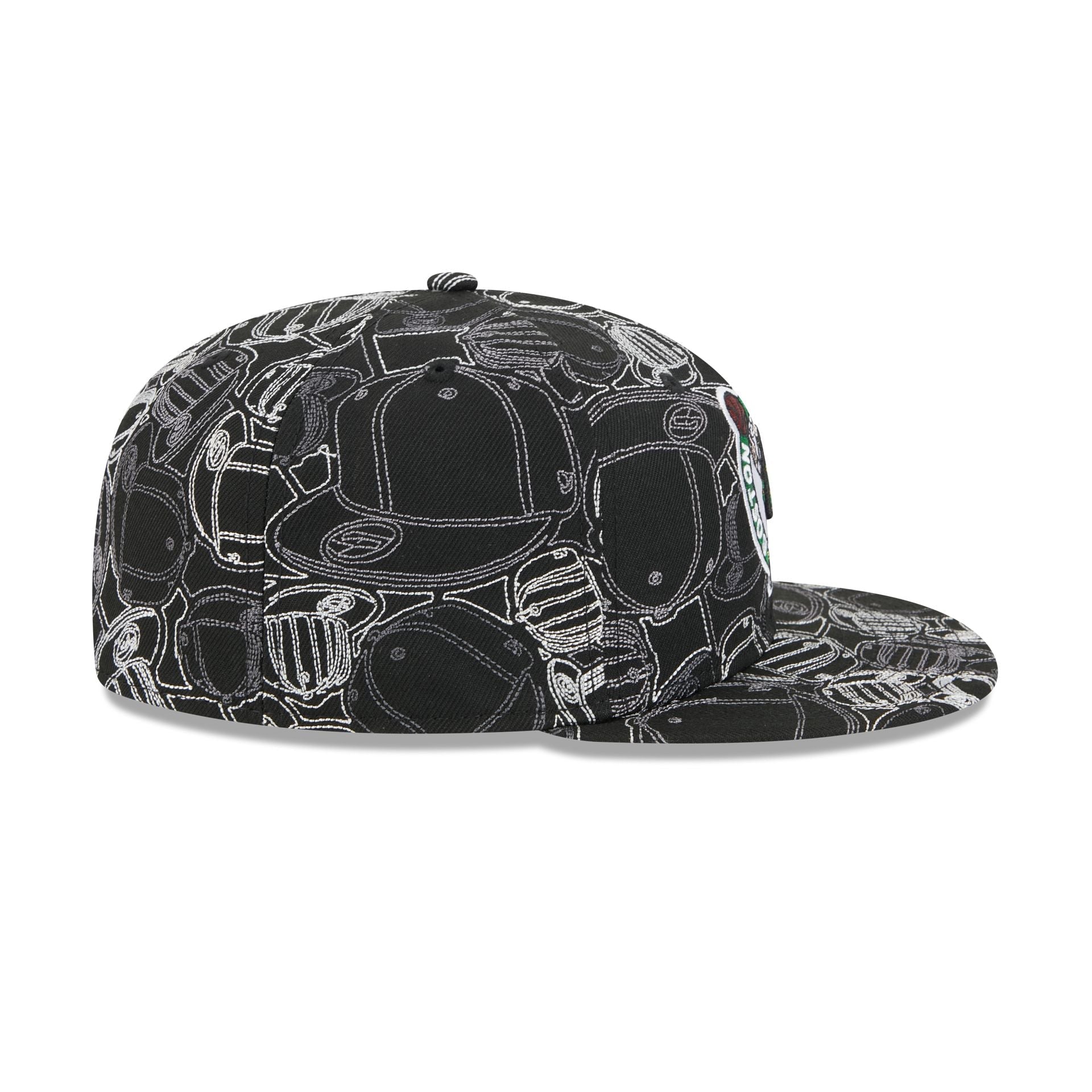 Boston Celtics Cap Scramble 59FIFTY Fitted Hat
