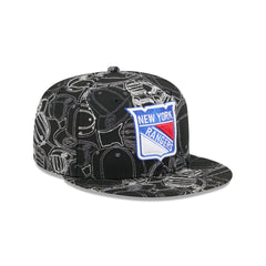 New York Rangers Cap Scramble 59FIFTY Fitted Hat