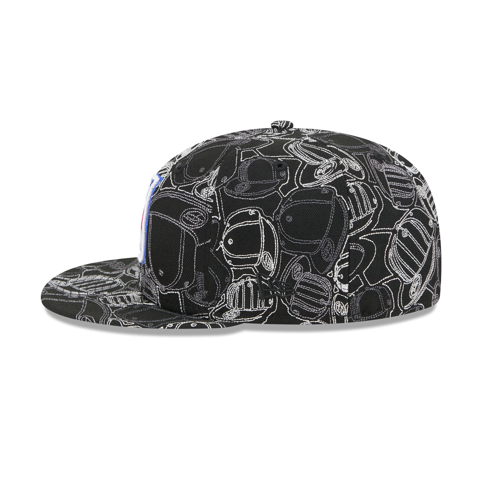 New York Rangers Cap Scramble 59FIFTY Fitted Hat