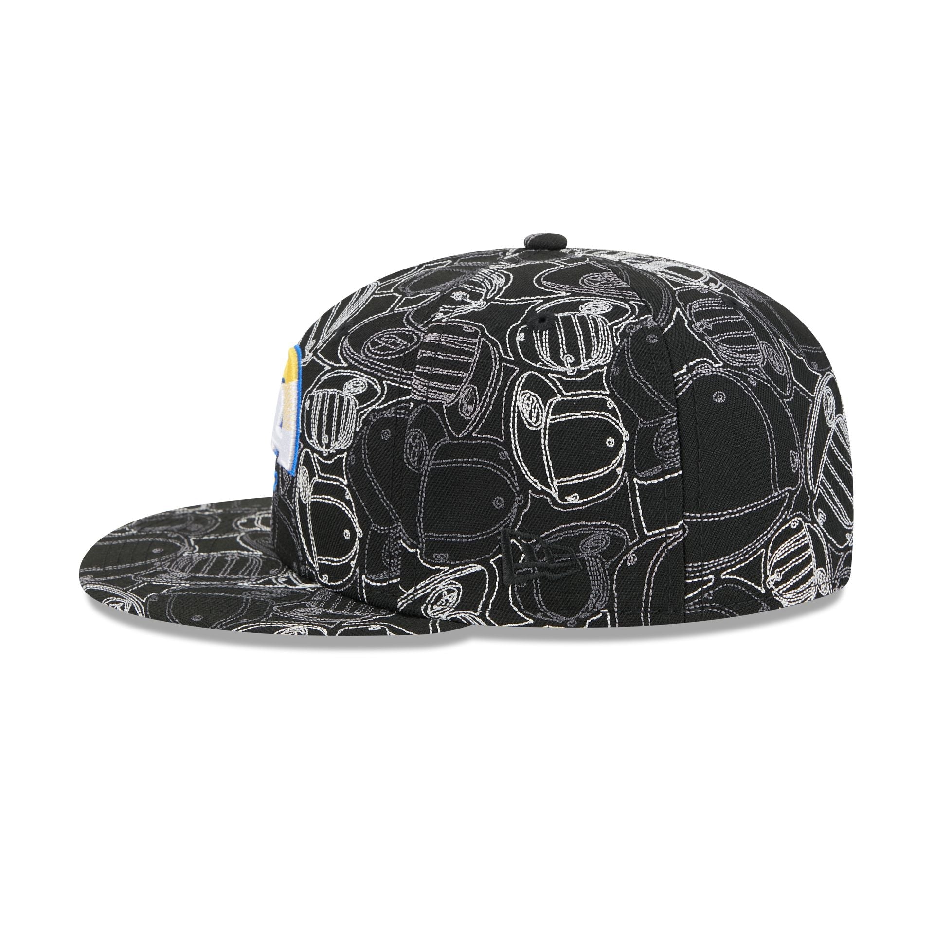 Los Angeles Rams Cap Scramble 59FIFTY Fitted Hat