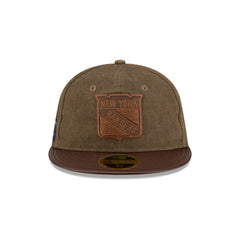 New York Rangers Utility Linen Retro Crown 59FIFTY Fitted Hat