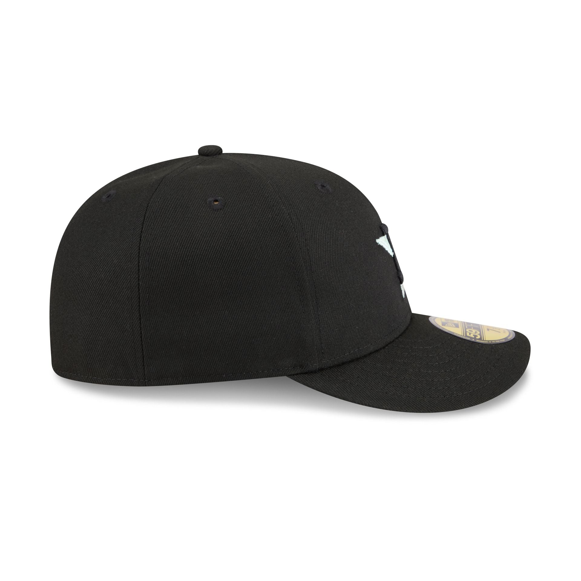 Houston Astros Black Pre-Curve 59FIFTY Fitted Hat