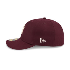 New York Yankees Maroon Pre-Curve 59FIFTY Fitted Hat