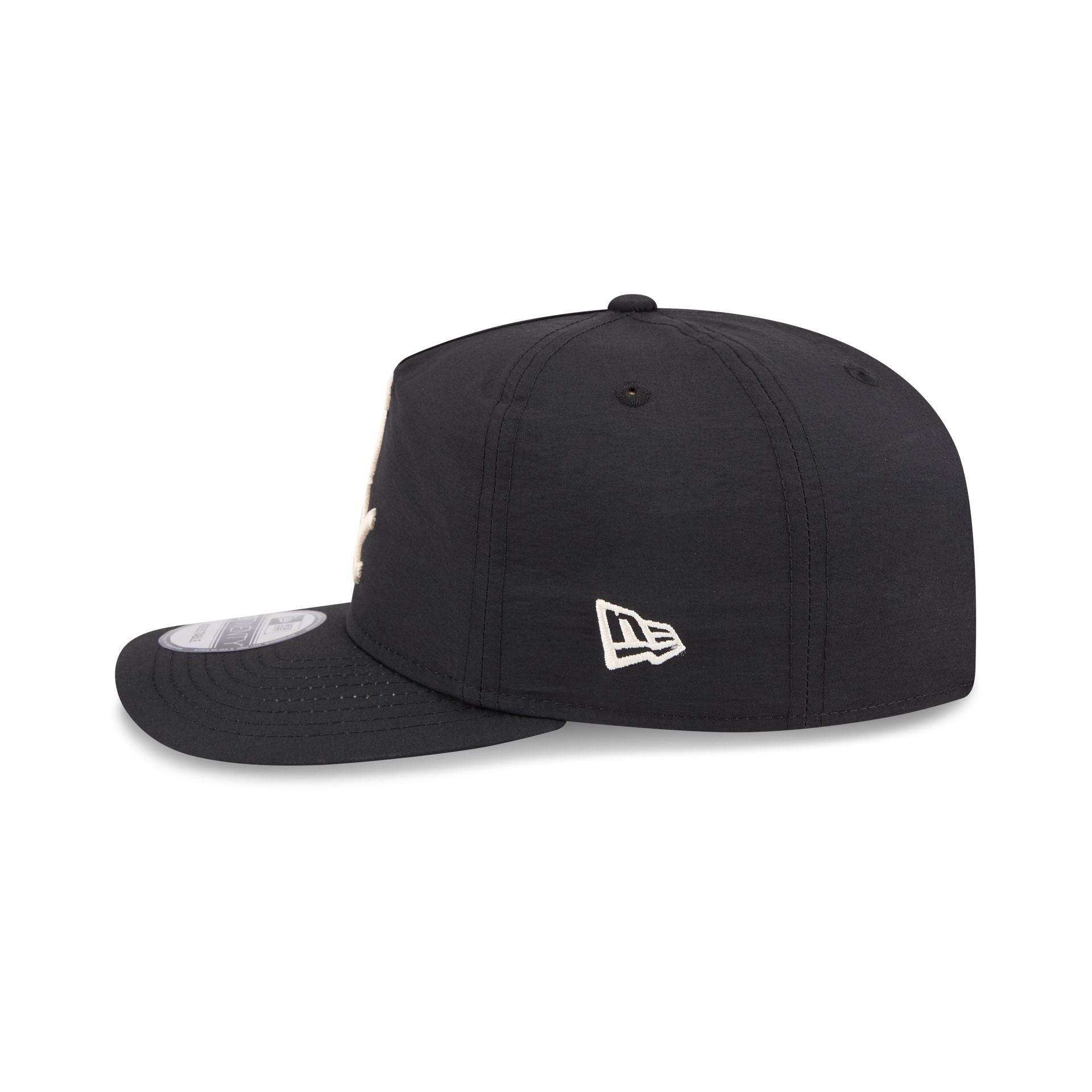 Chicago White Sox Black Nylon 19TWENTY Snapback Hat