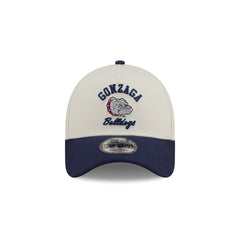 Gonzaga Bulldogs Chrome White Arched 9FORTY A-Frame Snapback Hat