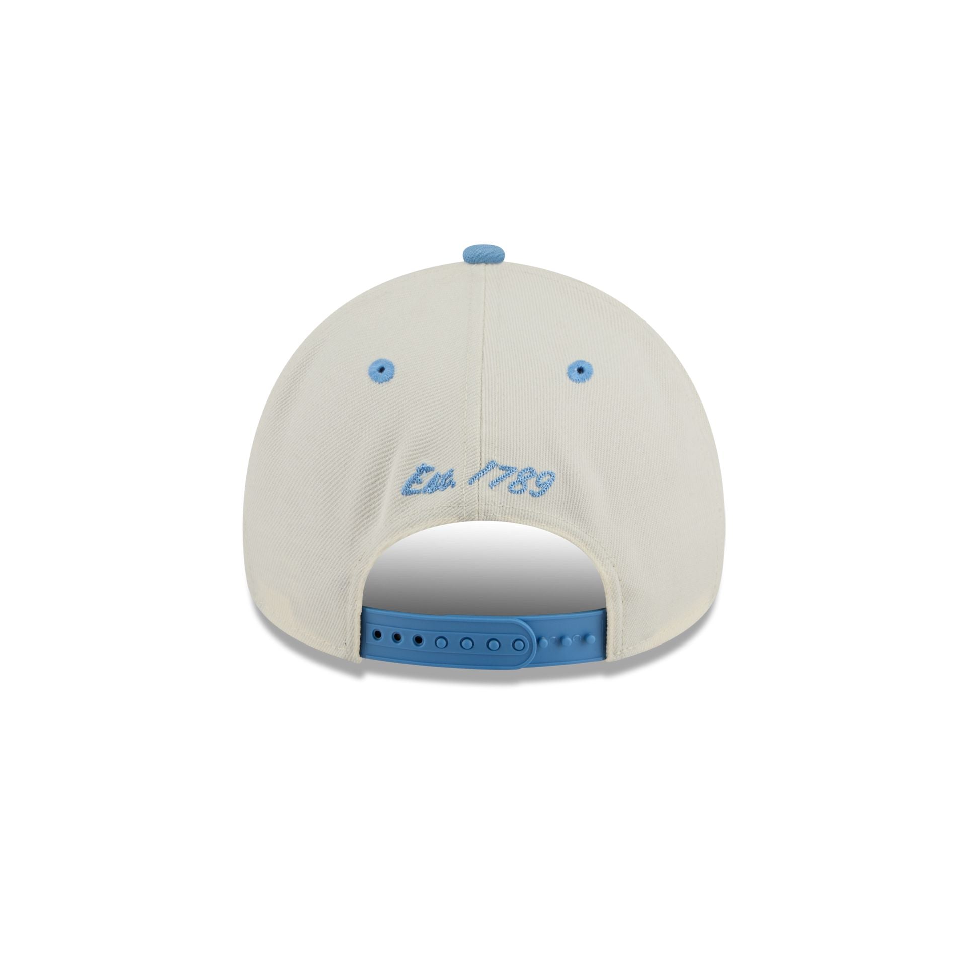 North Carolina Tar Heels Chrome White Arched 9FORTY A-Frame Snapback Hat