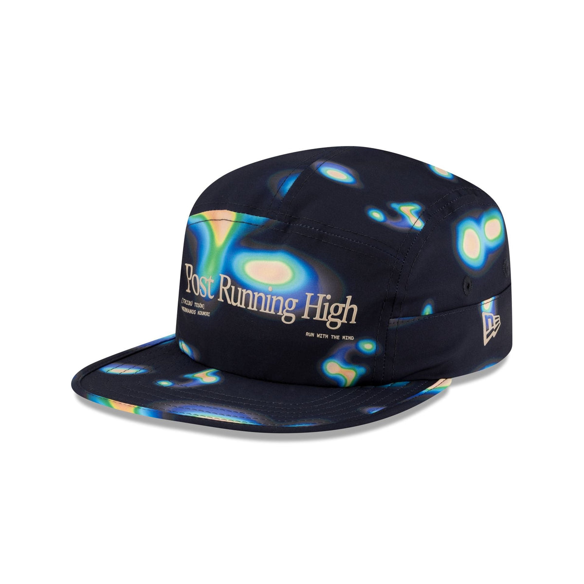 Hermanos Koumori Post Running High Navy Camper Adjustable Hat