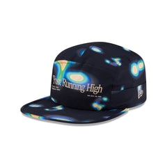 Hermanos Koumori Post Running High Navy Camper Adjustable Hat