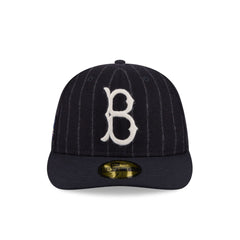 Brooklyn Dodgers Pinstripe Merino & Cashmere Moon 59FIFTY Fitted Hat