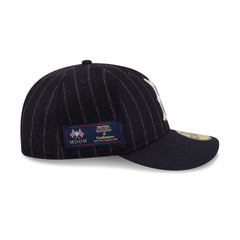 Brooklyn Dodgers Pinstripe Merino & Cashmere Moon 59FIFTY Fitted Hat