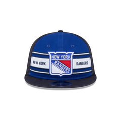 New York Rangers Team Stripes Retro Crown 9FIFTY Snapback Hat
