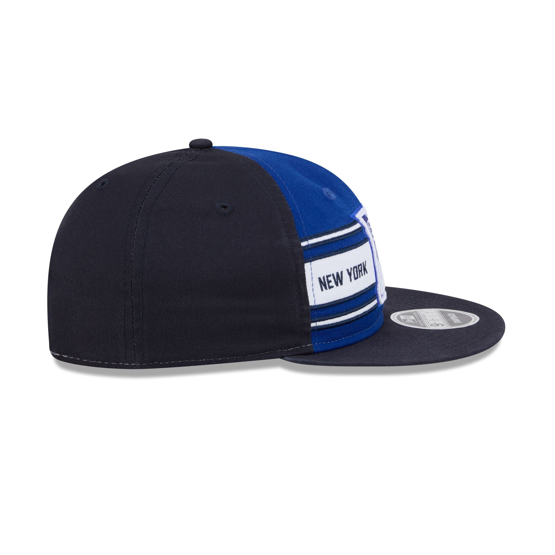 New York Rangers Team Stripes Retro Crown 9FIFTY Snapback Hat