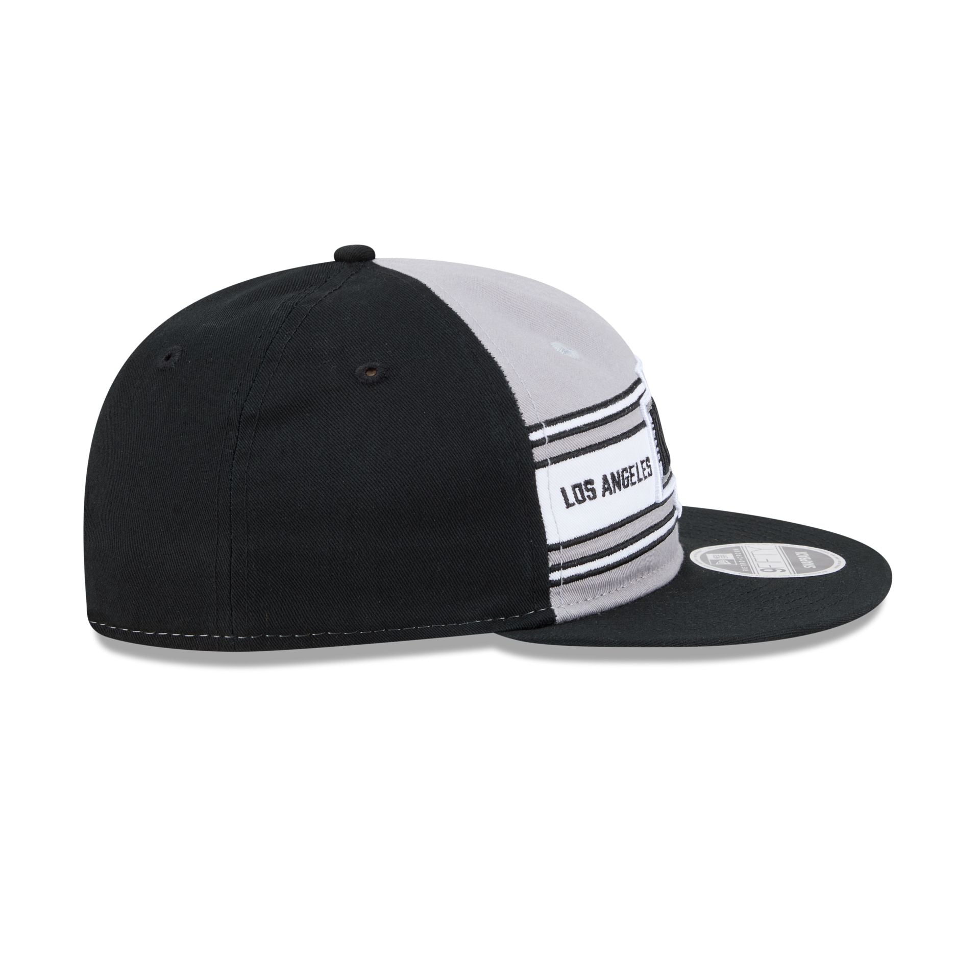 Los Angeles Kings Team Stripes Retro Crown 9FIFTY Snapback Hat