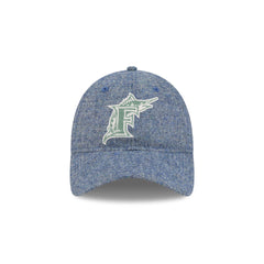 Miami Marlins Light Royal Shetland Moon 9TWENTY Adjustable Hat