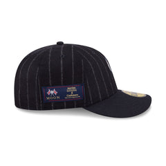 Colorado Rockies Pinstripe Merino & Cashmere Moon 59FIFTY Fitted Hat