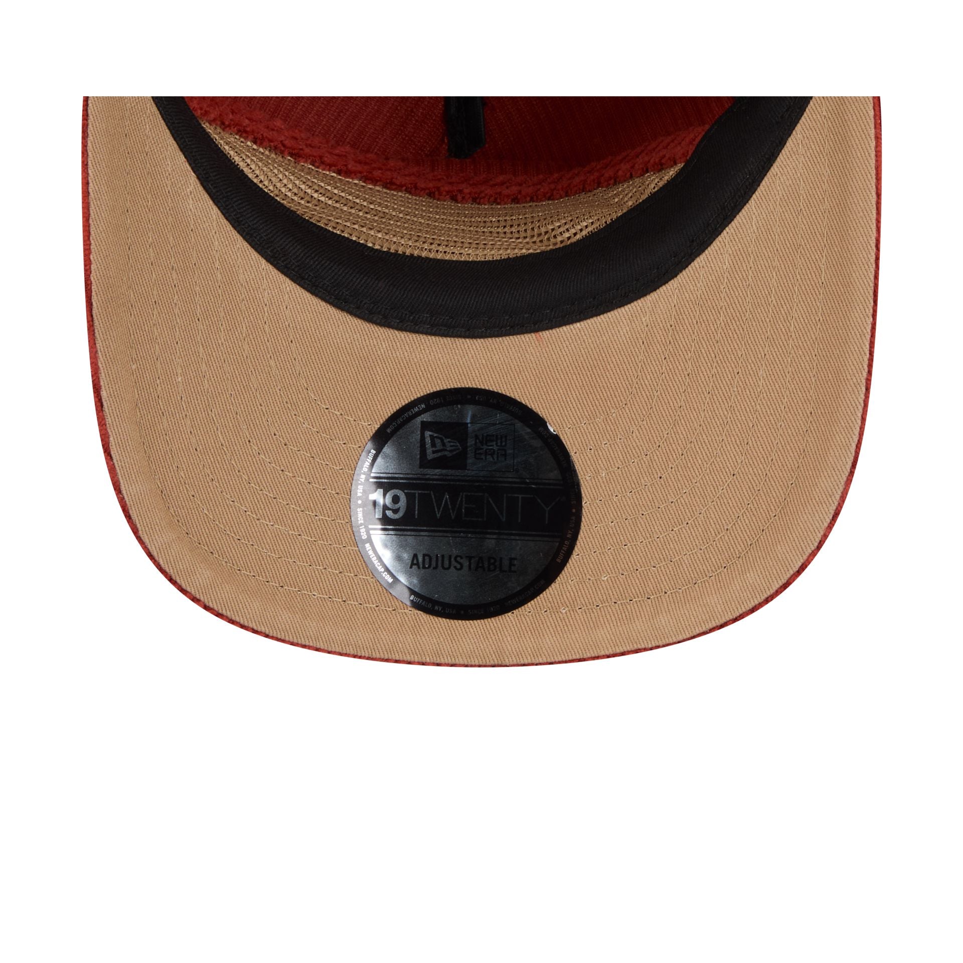 New Era Cap Corduroy Red 19TWENTY Adjustable Hat