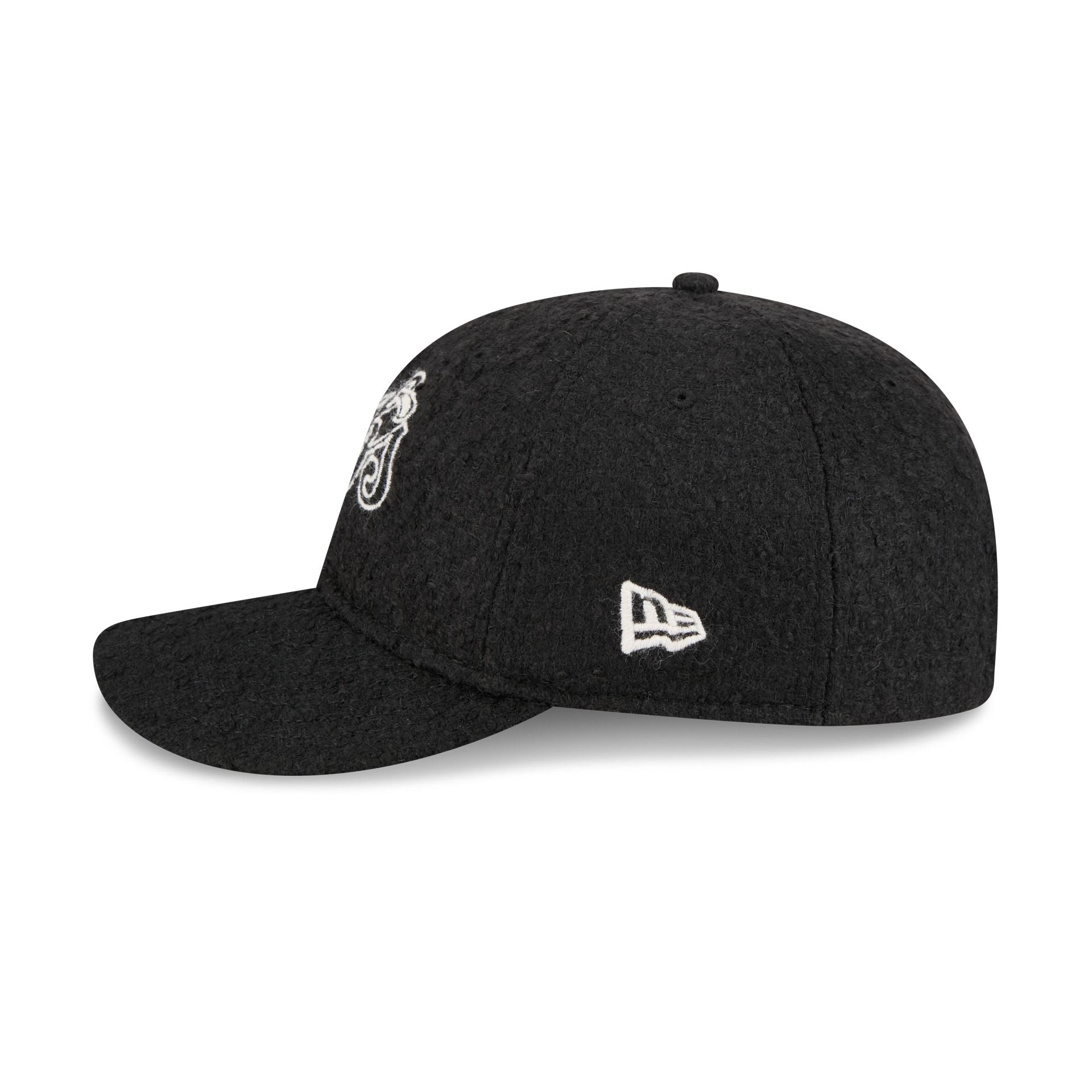 Chicago Cubs Navy Merino & Cashmere Moon Retro Crown 9FIFTY Adjustable Hat