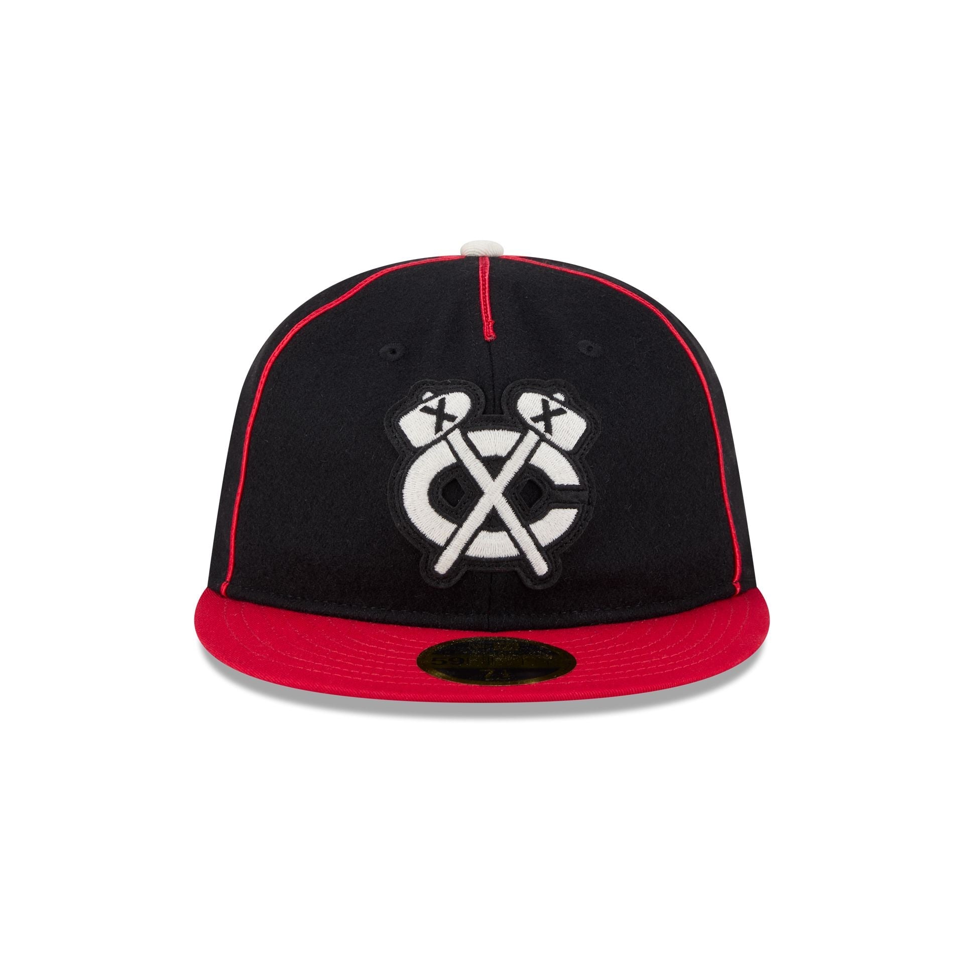 Chicago Blackhawks Felt Logo Retro Crown 59FIFTY Fitted Hat