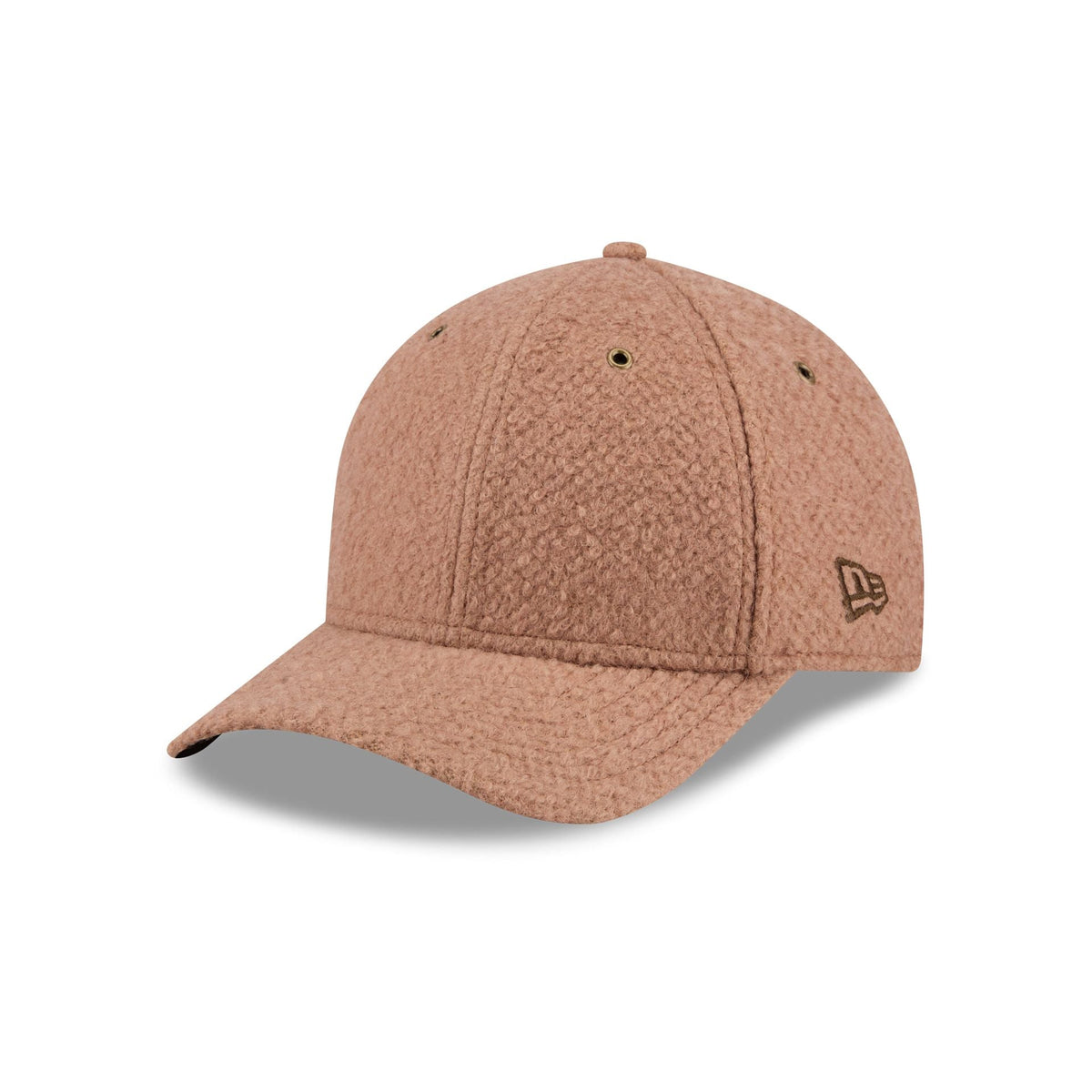 New Era Cap Brushed Wool Walnut 9FORTY M-Crown Adjustable Hat