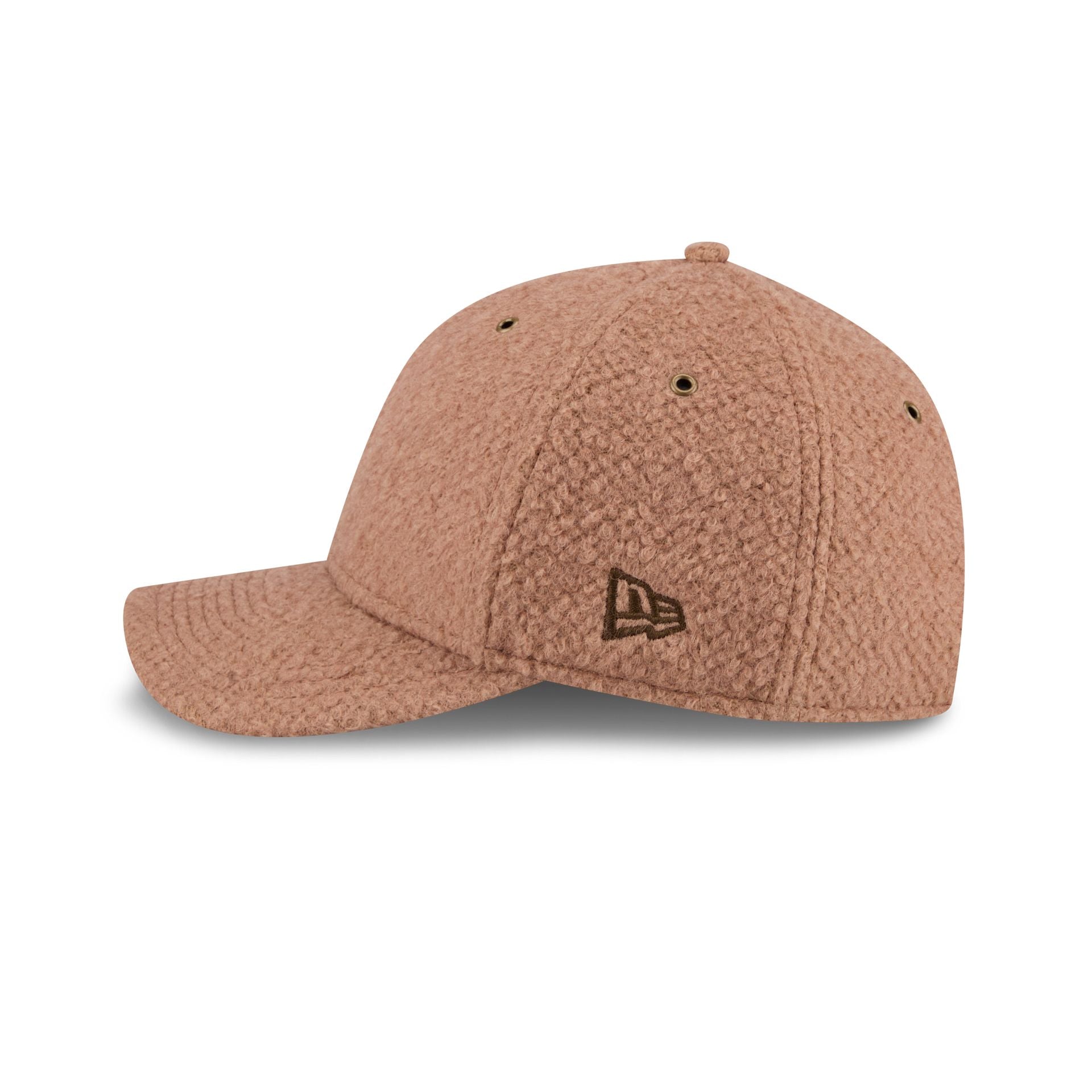 New Era Cap Brushed Wool Walnut 9FORTY M-Crown Adjustable Hat