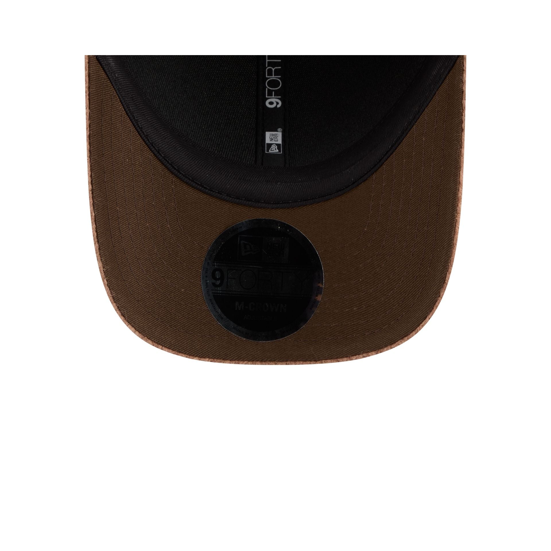 New Era Cap Brushed Wool Walnut 9FORTY M-Crown Adjustable Hat