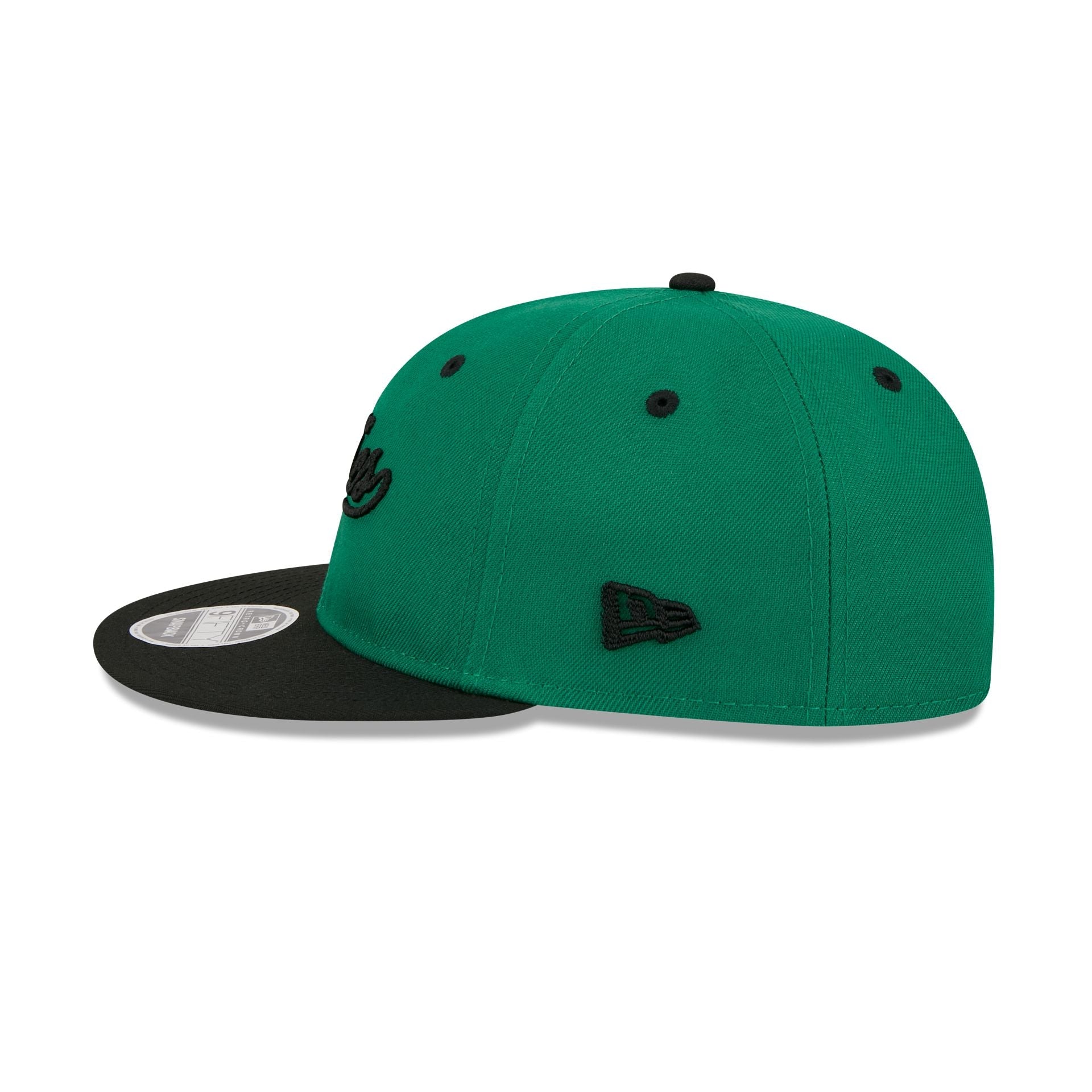 Boston Celtics Chainstitch Script Retro Crown 9FIFTY Snapback Hat