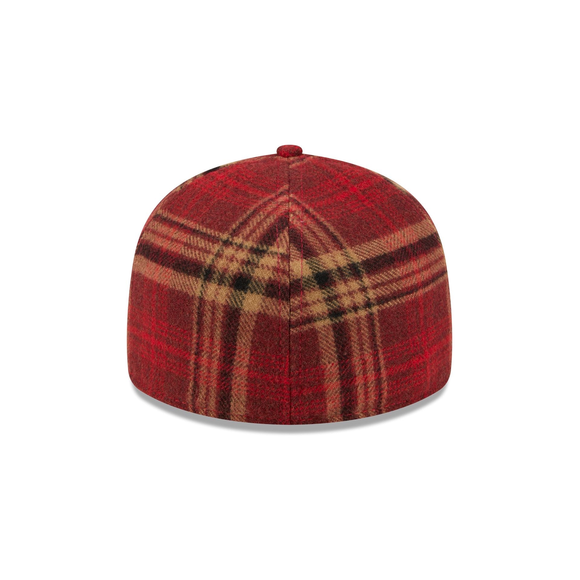 New Era Cap Wool Plaid Split Panel 59FIFTY Fitted Hat