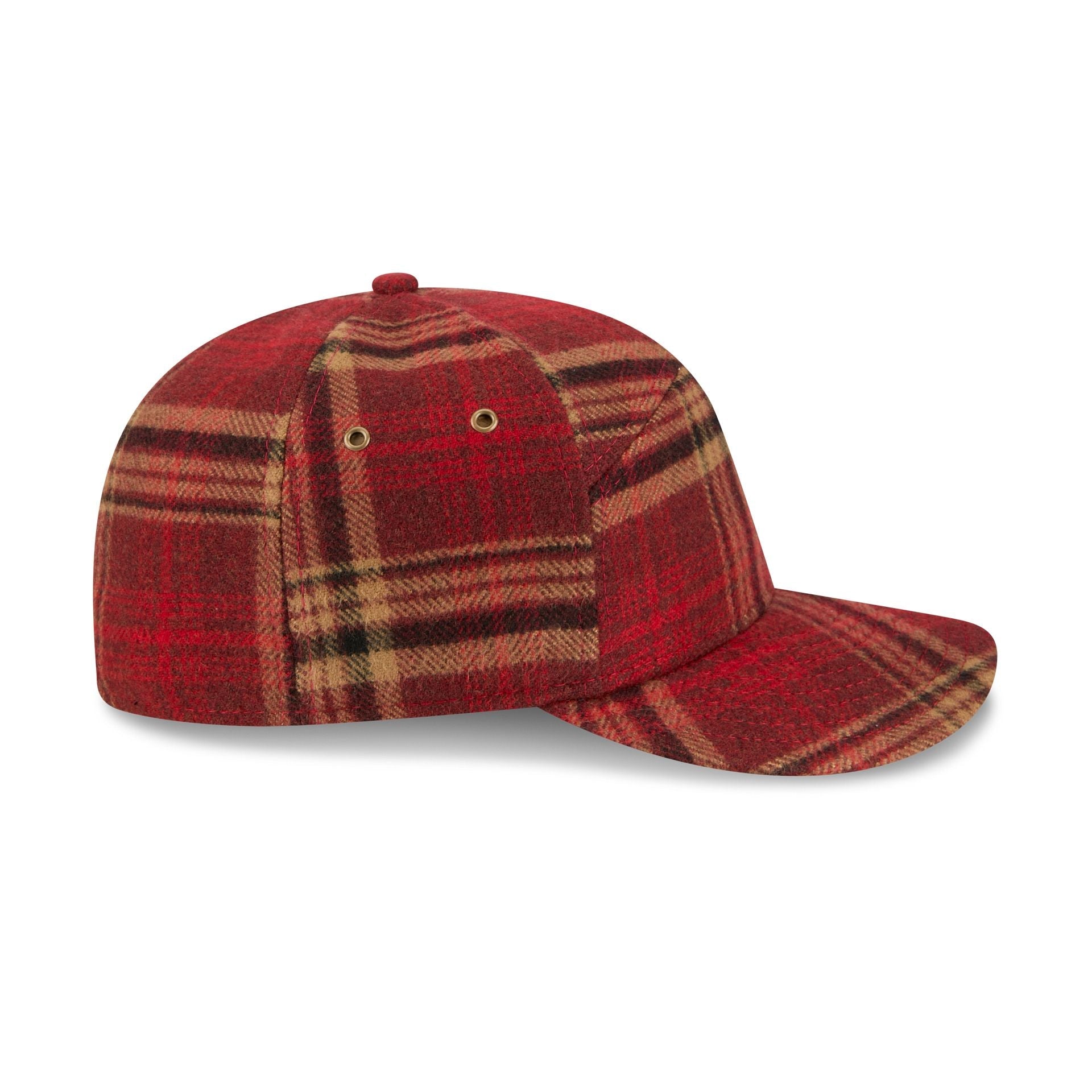 New Era Cap Wool Plaid Split Panel 59FIFTY Fitted Hat