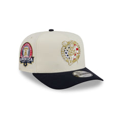 Boston Celtics Chrome White Stars and Stripes 9FIFTY A-Frame Snapback Hat