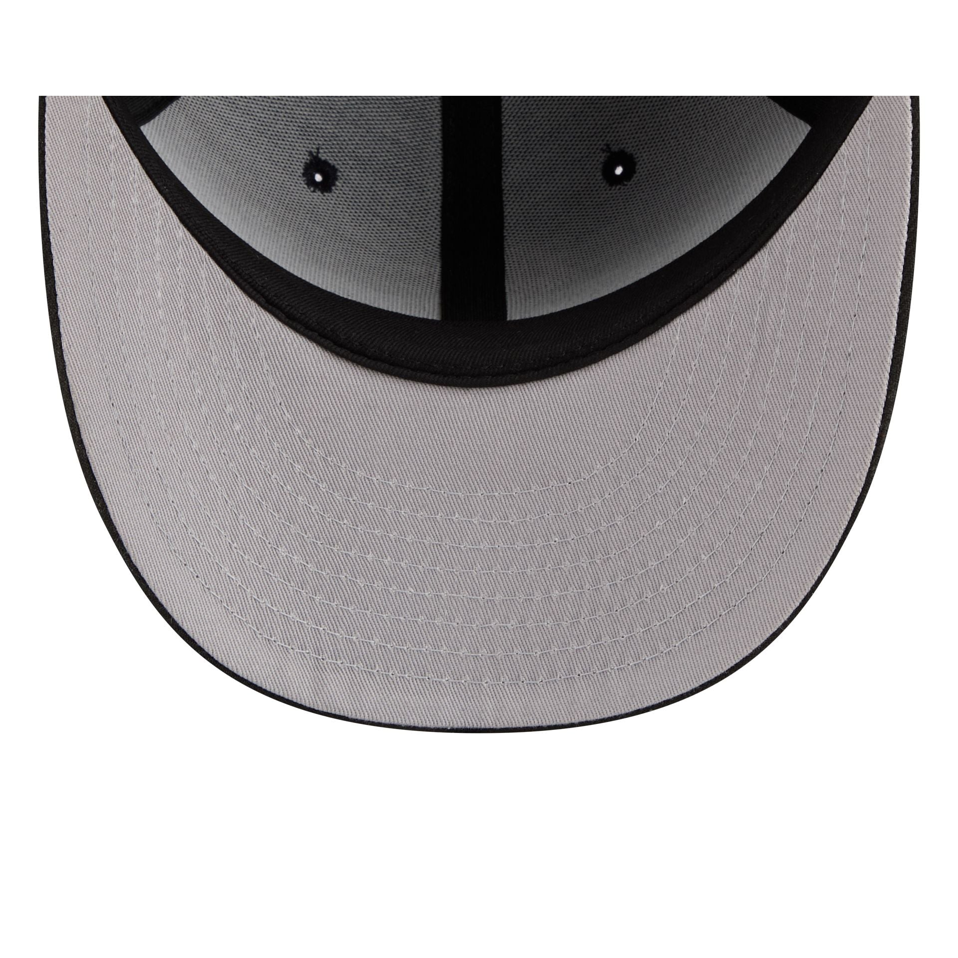 Los Angeles Dodgers Three Looms Tweedy Cotton Black 59FIFTY Fitted Hat