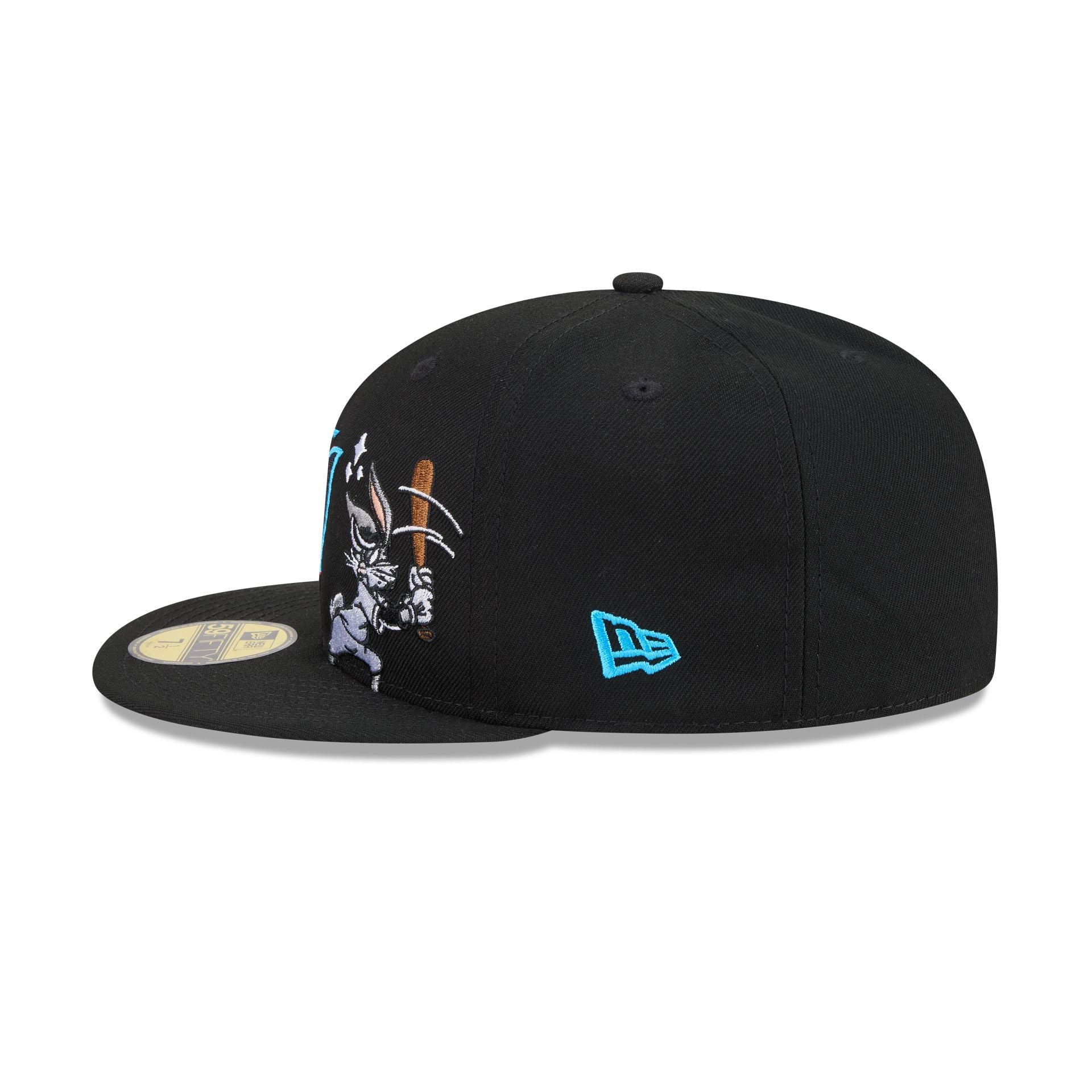 Miami Marlins Bugs Bunny Swing 59FIFTY Fitted Hat