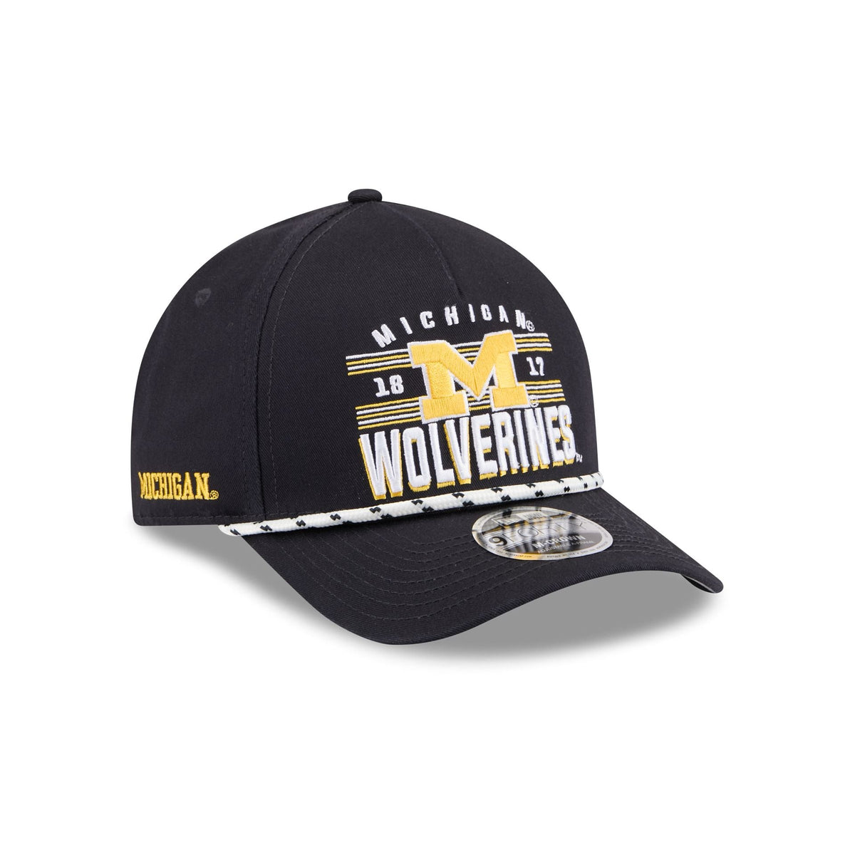 Michigan Wolverines March Madness 9FORTY M-Crown A-Frame Snapback Hat