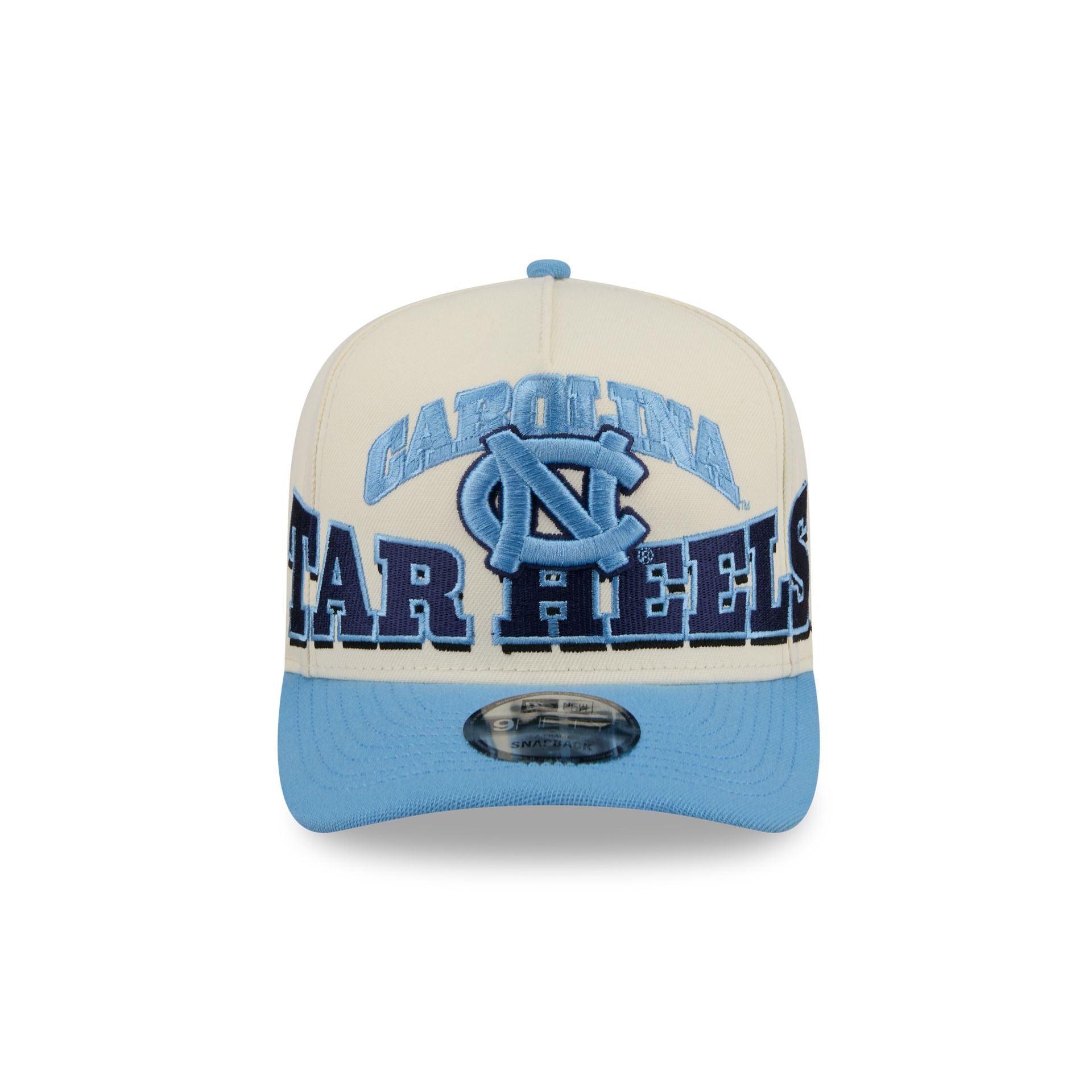 North Carolina Tar Heels March Madness Chrome 9FIFTY A-Frame Snapback Hat