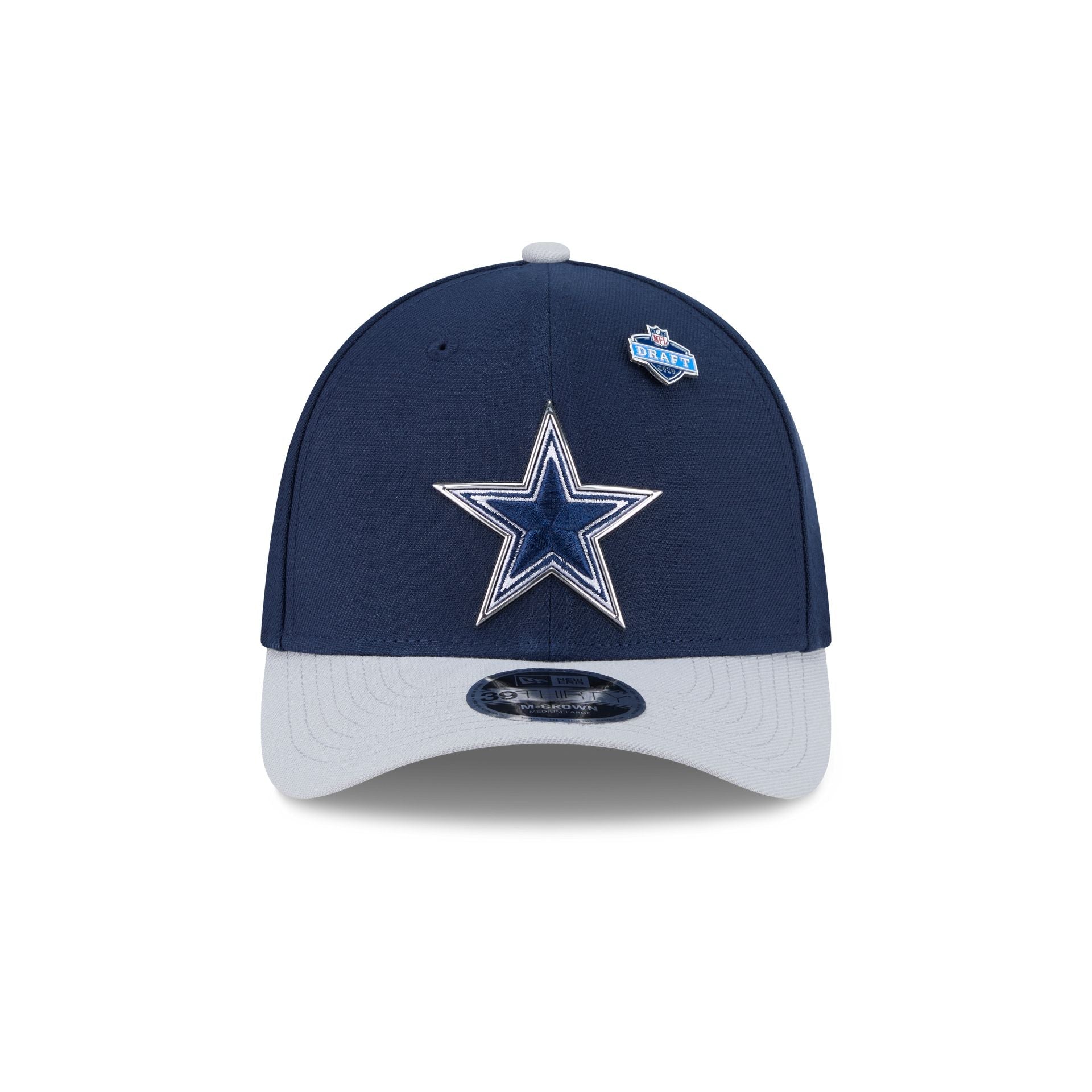 Dallas Cowboys 2026 Draft 39THIRTY M-Crown Stretch Fit Hat