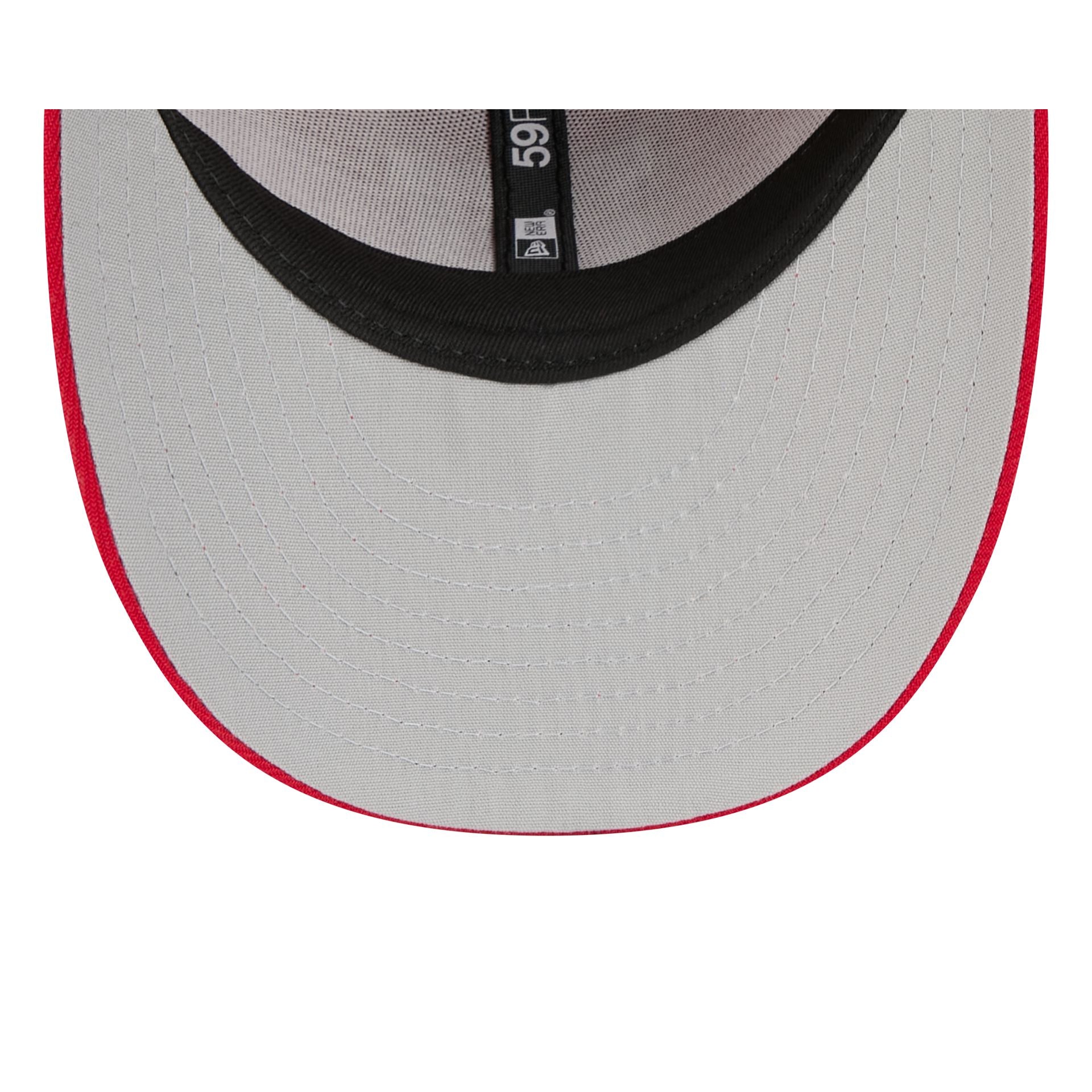New Era x adidas Nebraska Cornhuskers Scarlet Low Profile 59FIFTY Fitted Hat