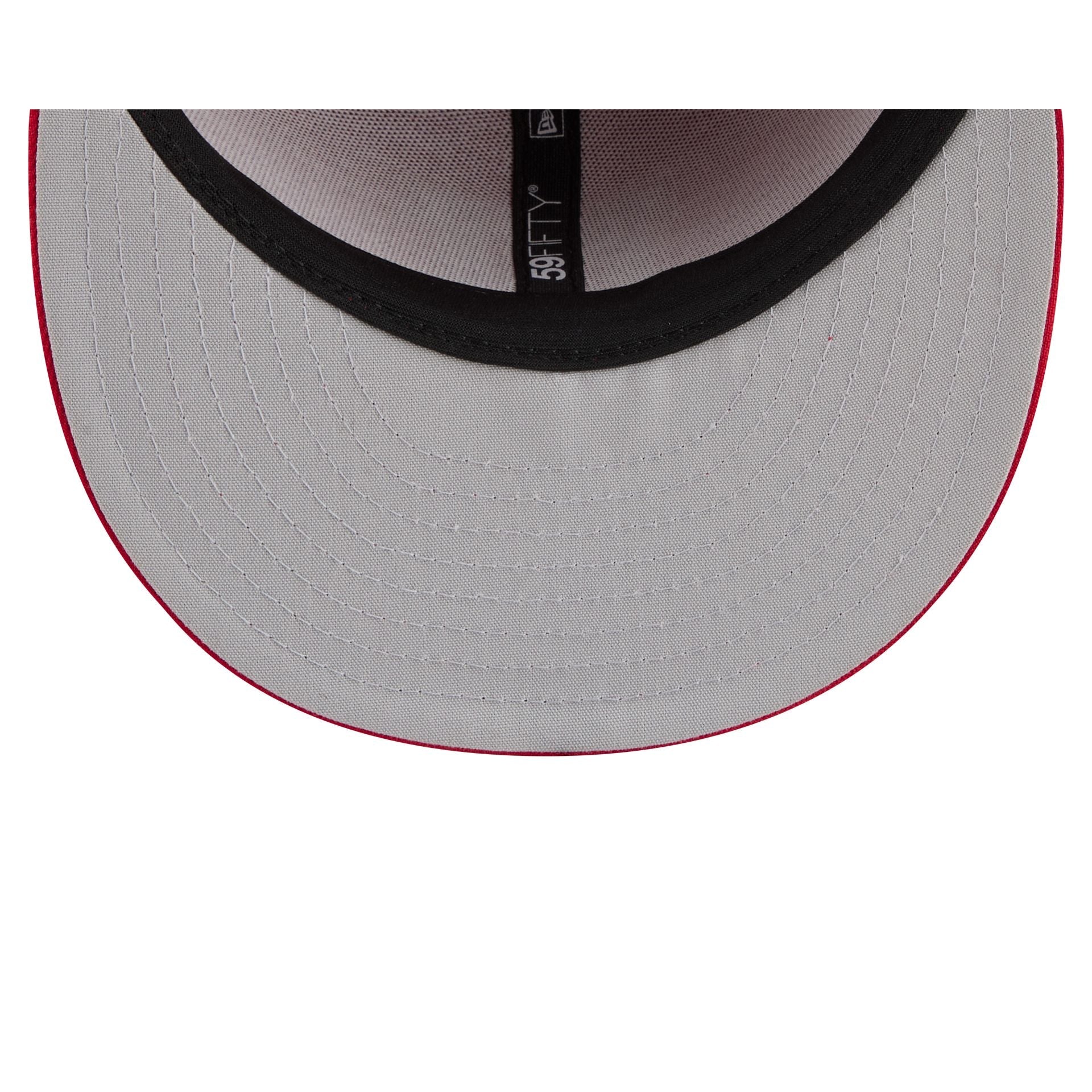 New Era x adidas Nebraska Cornhuskers Scarlet 59FIFTY Fitted Hat