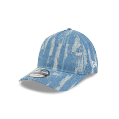 New Era Cap Frayed Denim 9TWENTY A-Frame Adjustable Hat