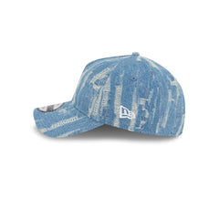 New Era Cap Frayed Denim 9TWENTY A-Frame Adjustable Hat
