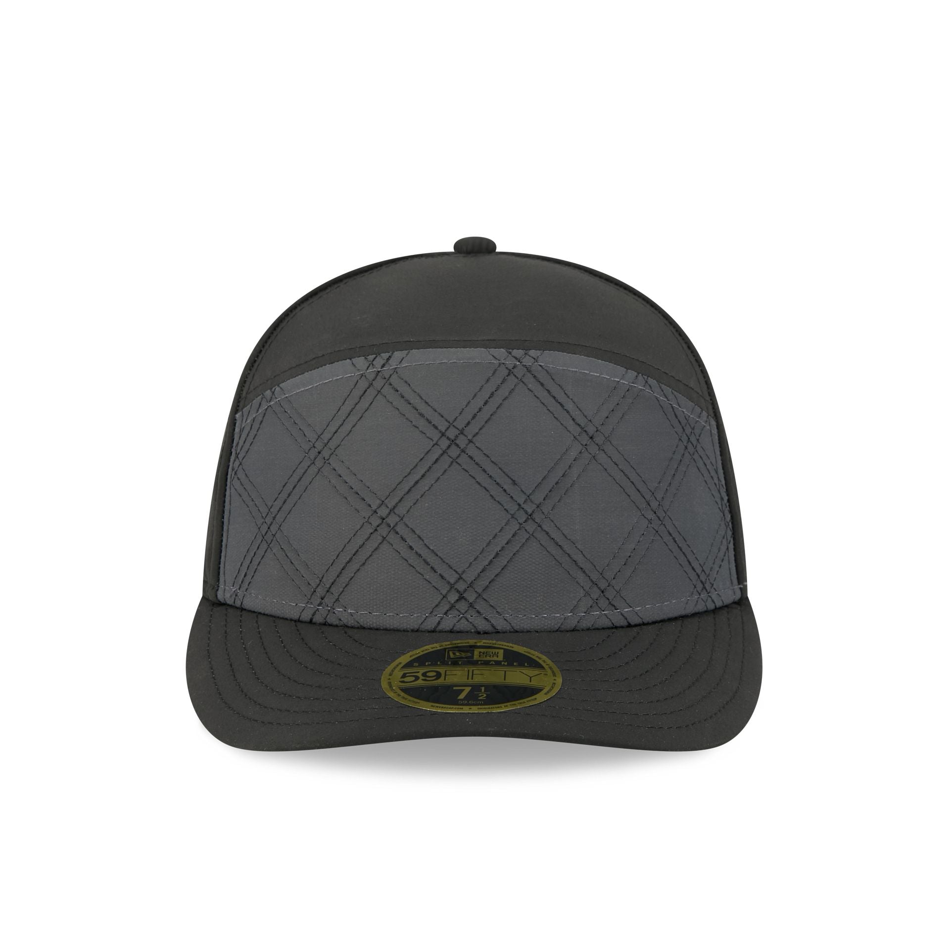 New Era Cap Quilted Split Panel 59FIFTY Fitted Hat