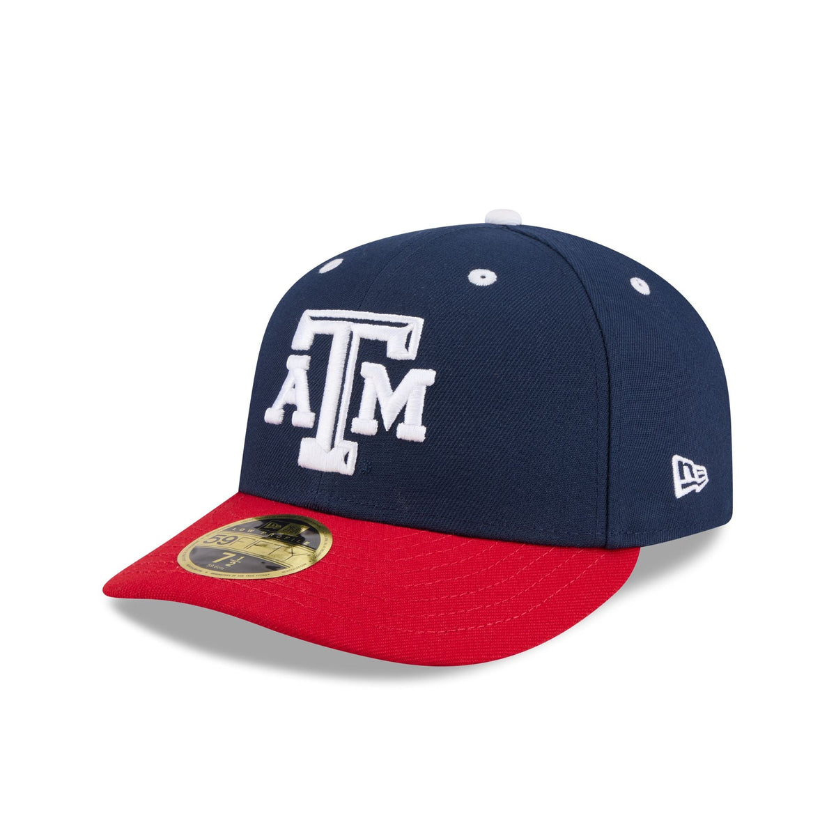 New Era x adidas Texas A&M Aggies Navy Low Profile 59FIFTY Fitted Hat