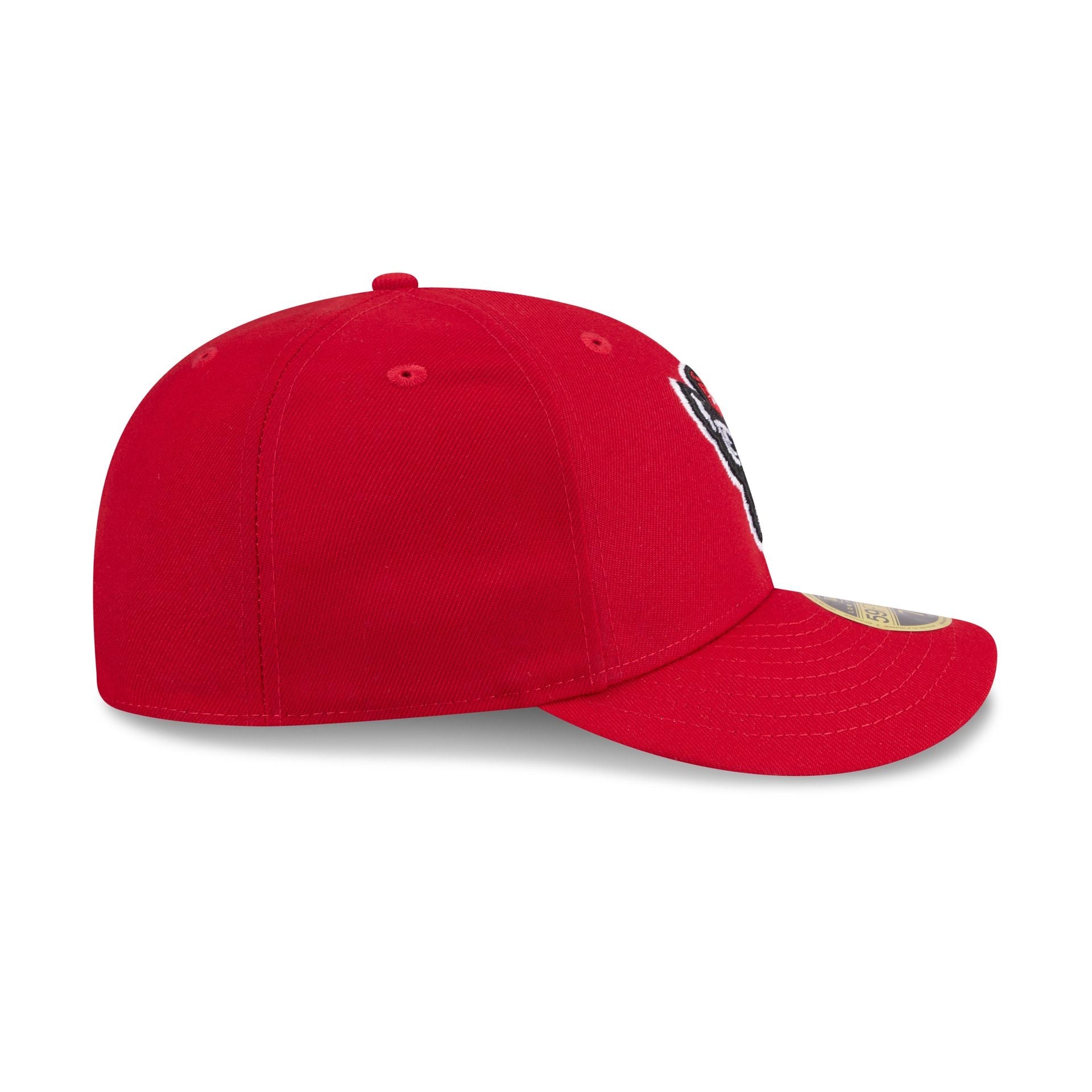 New Era x adidas NC State Wolfpack Scarlet Low Profile 59FIFTY Fitted Hat